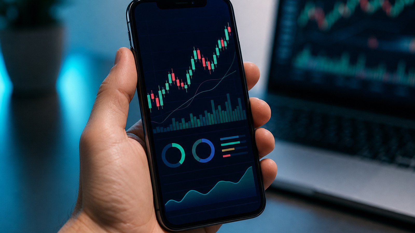 MT5 APP 统计与对比界面示意